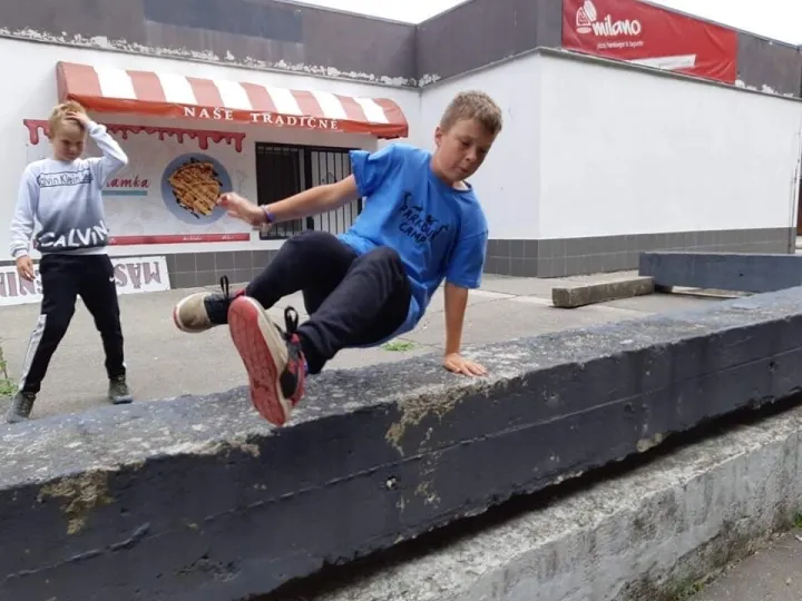Denný Parkour camp - fotografia z tábora